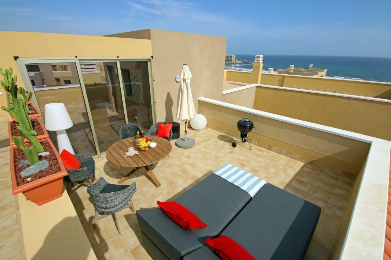 דירות אל מדאנו La Perla By Rentmedano Superb Luxury Duplex, Private Roof Terrace, Ocean View, Pool, Wifi And Parking מראה חיצוני תמונה